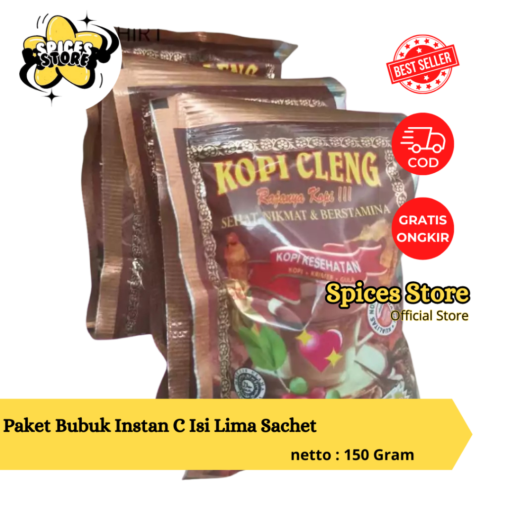 

Paket Bubuk Instan C Isi Lima Sachet - Spices Store - Copi Murah - Spices Store