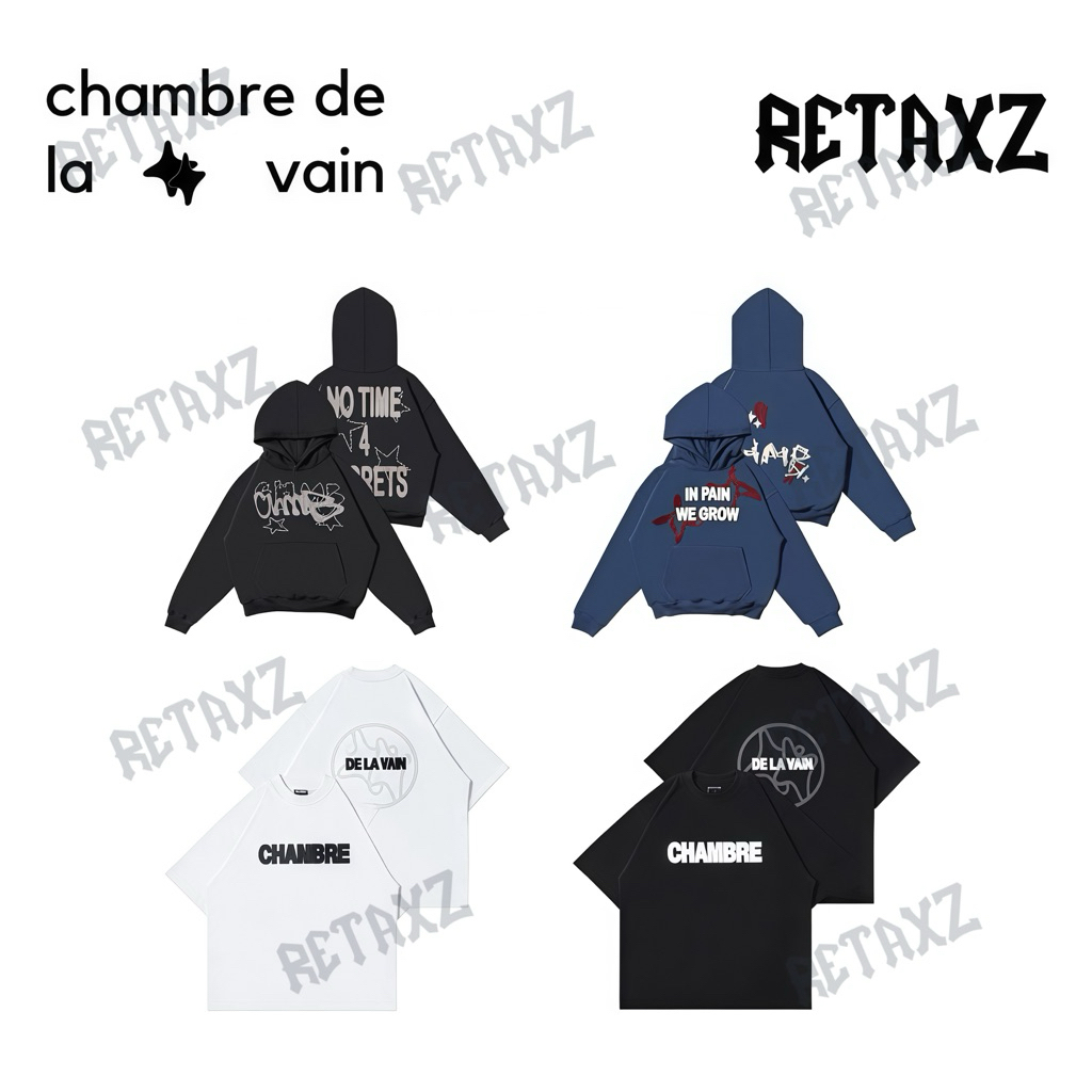 Boxy Hoodie Chambredelavain Dan T-sirt chambredelavain