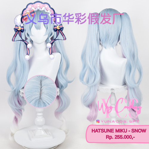 YCS' •READY• WIG HATSUNE MIKU COSPLAY