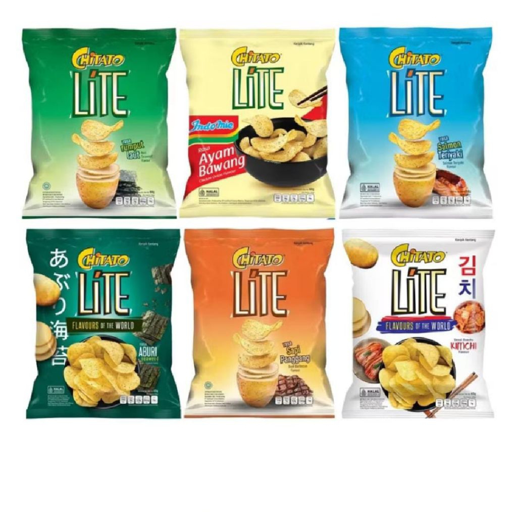 

Chitato Lite 68g Keripik Kentang Renyah 4 Rasa Pilih Sesukamu