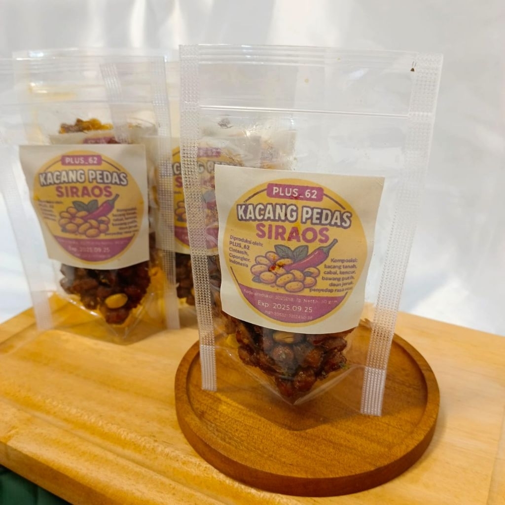 

Kacang Pedas Cemilan Pedas-Kacang Tanah Bumbu Pedas Manis