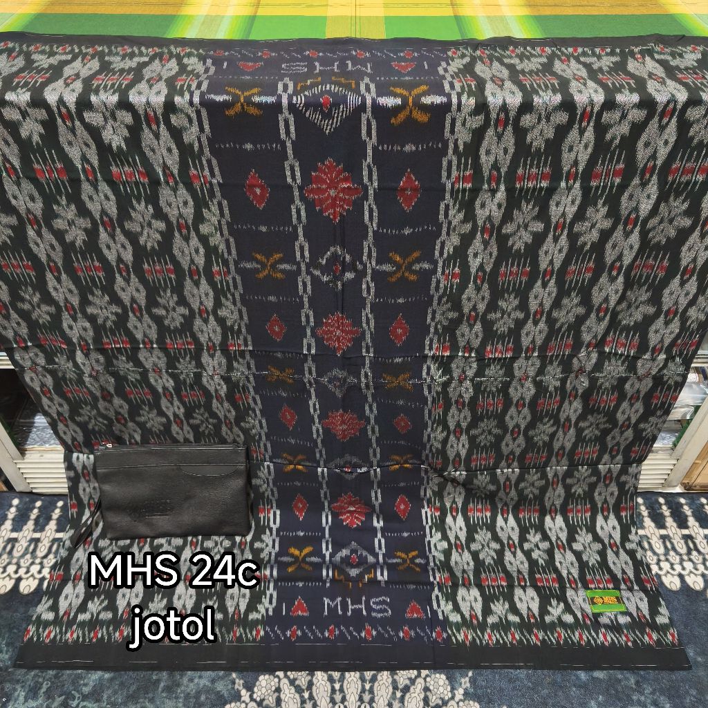 MHS-24 Sarung Goyor Super ATBM Tenun Tangan Tradisional