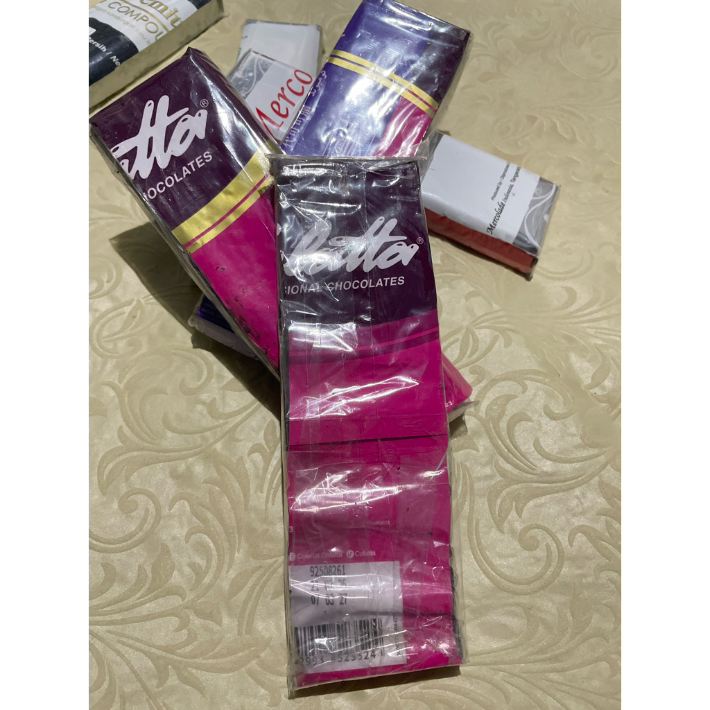 

colatta dark chocholate 200gram (coklat compound)