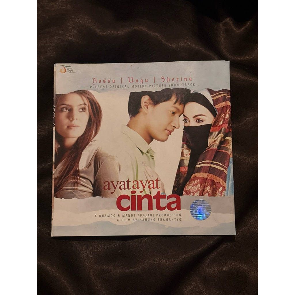 CD ALBUM AYAT AYAT CINTA ROSSA SHERINA UNGU ORIGINAL