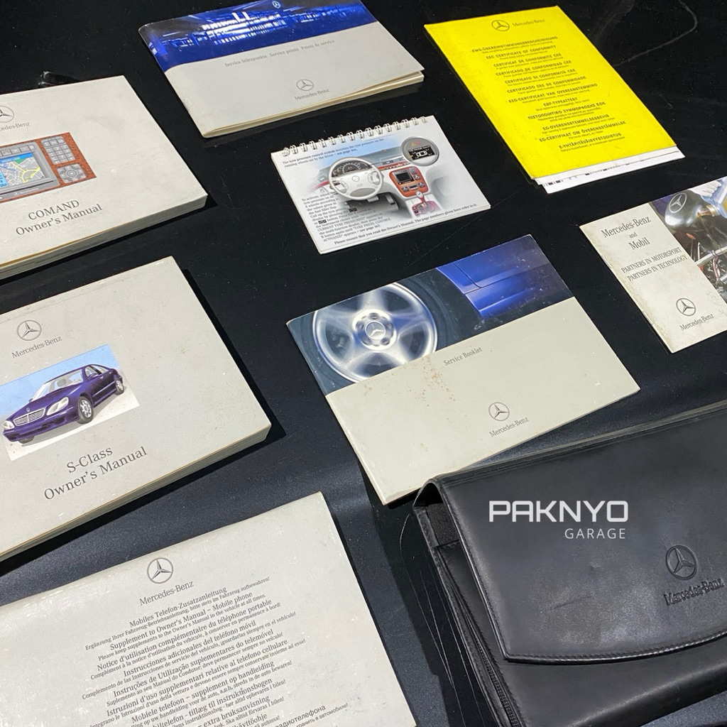 

Manual Book Buku Pedoman Mercedes-Benz W220 S500