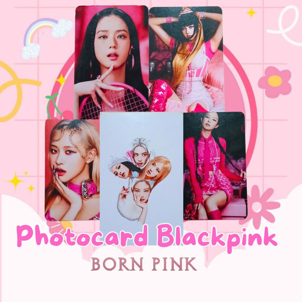 Photocard BLACKPINK Born Pink ready
