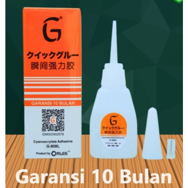 

Lem Korea Glue Cair G Super Instant Logam Lem Setan Asli 100 % Garansi Ori