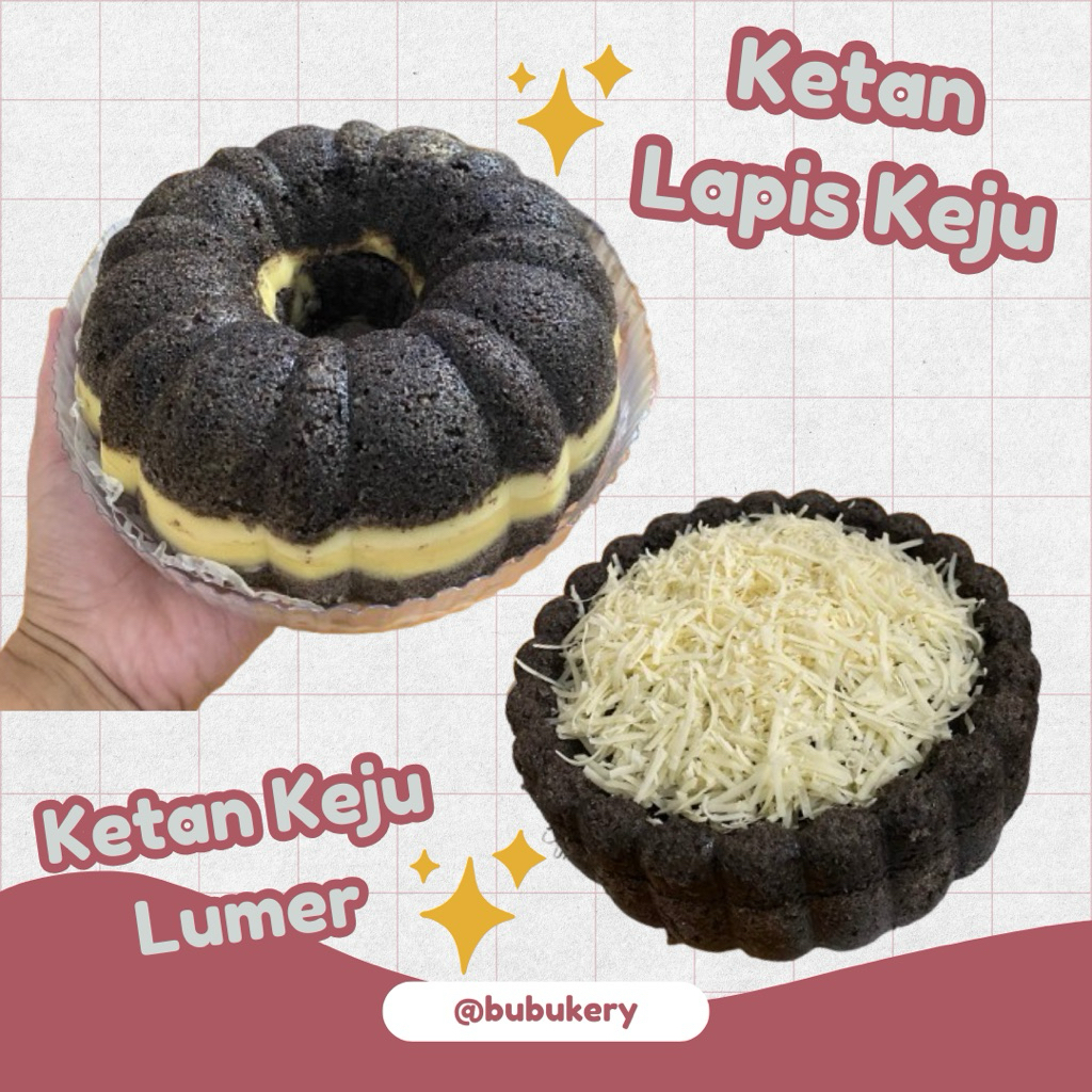 

Bolu Ketan Hitam Keju