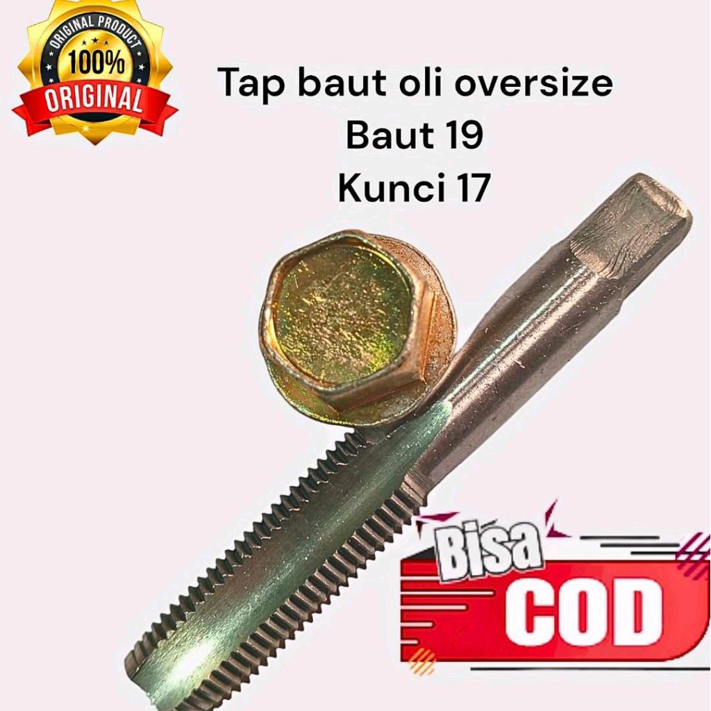 Tap Baut Oli Overize Baut 19 Kunci 17 - Produk Berkualitas