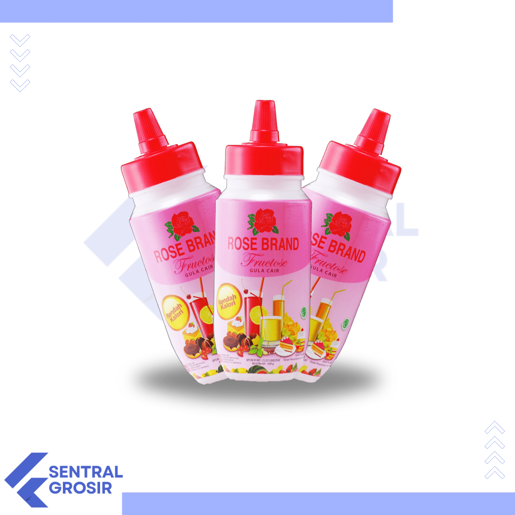 

Rose Brand | Fructose Gula Cair Rose Brand 500 Gram ( 12,700 /btl )