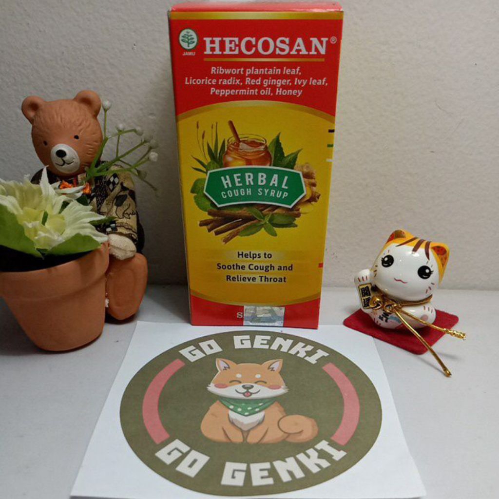 

Hecosan Cough Syrup 120ml Batuk Melegakan Tenggorokan