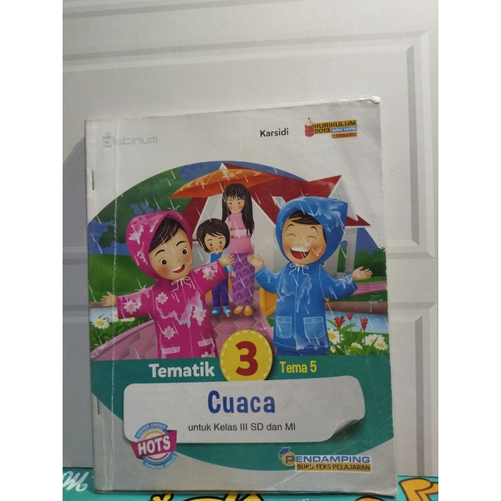 tematik kelas 3 tema 5 cuaca paket ori