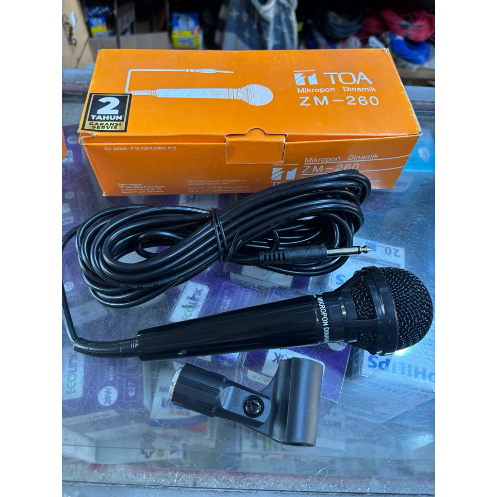 Mic Kabel TOA ZM-260 Microphone TOA Original