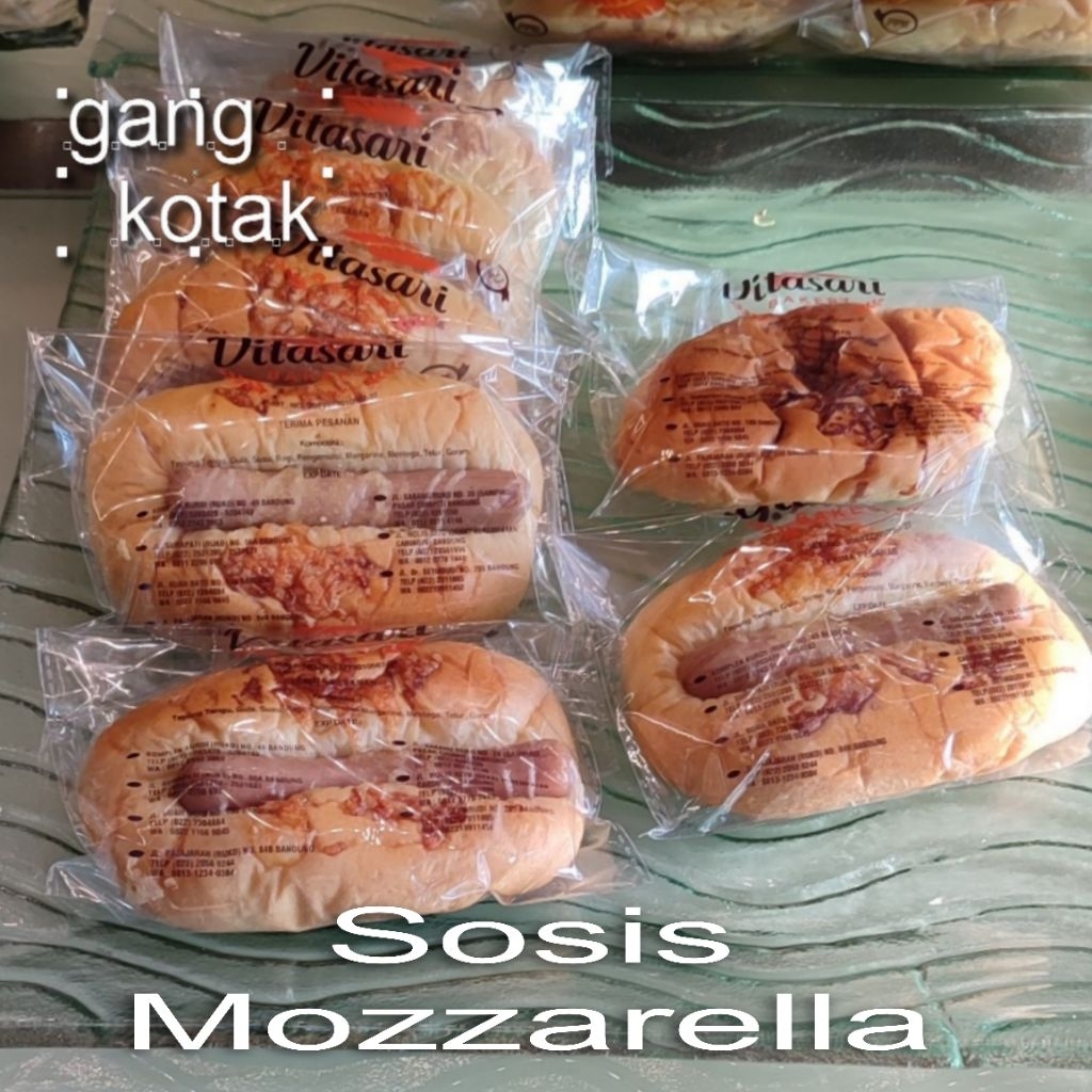 

VITASARI BANDUNG Roti Sosis Mozzarella Satuan