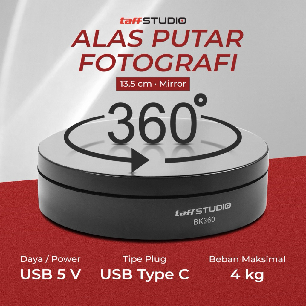 Alas Putar Fotografi Rotating Display