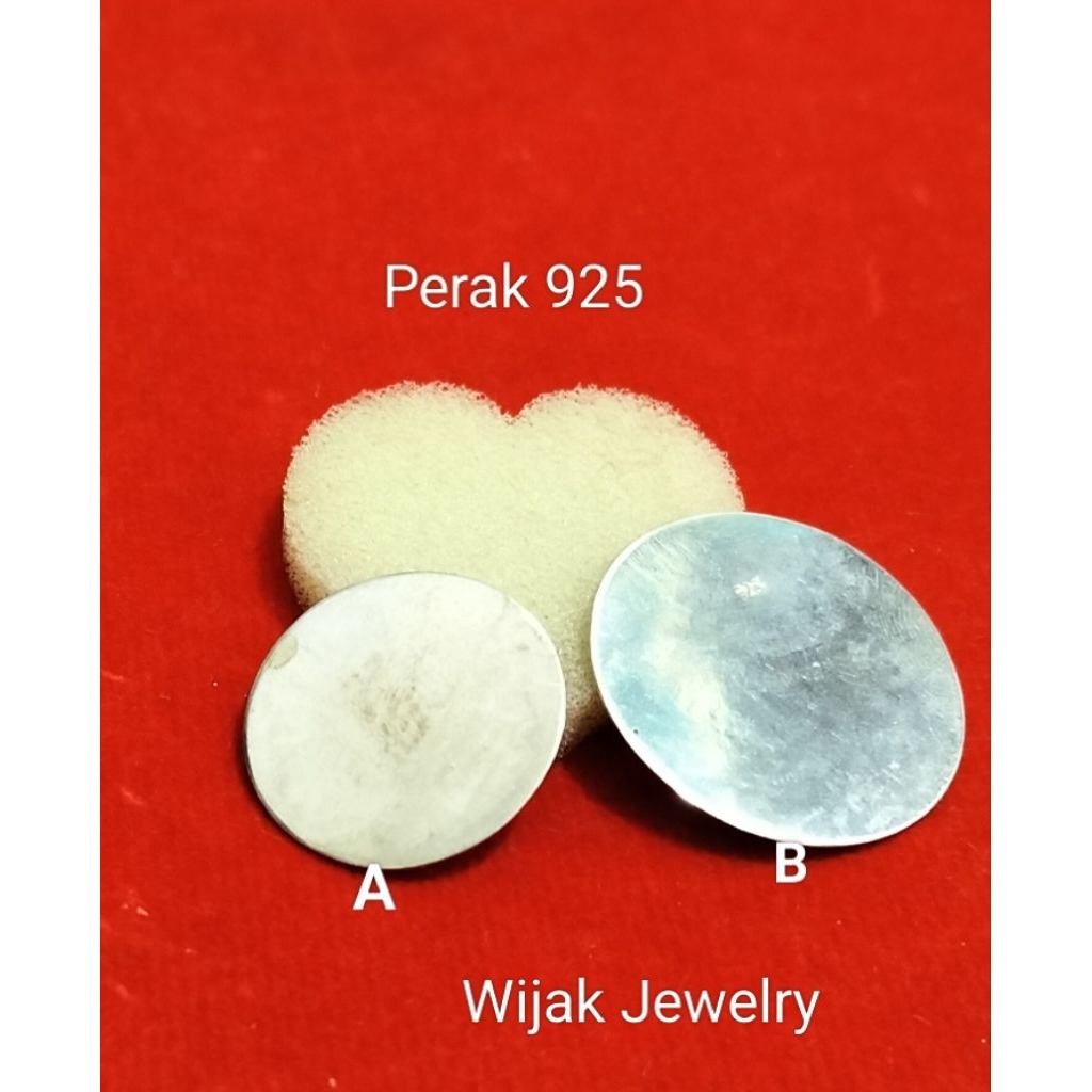 Koin Terapi Besar,Kecil Perak 925 Asli Silver 1pcs