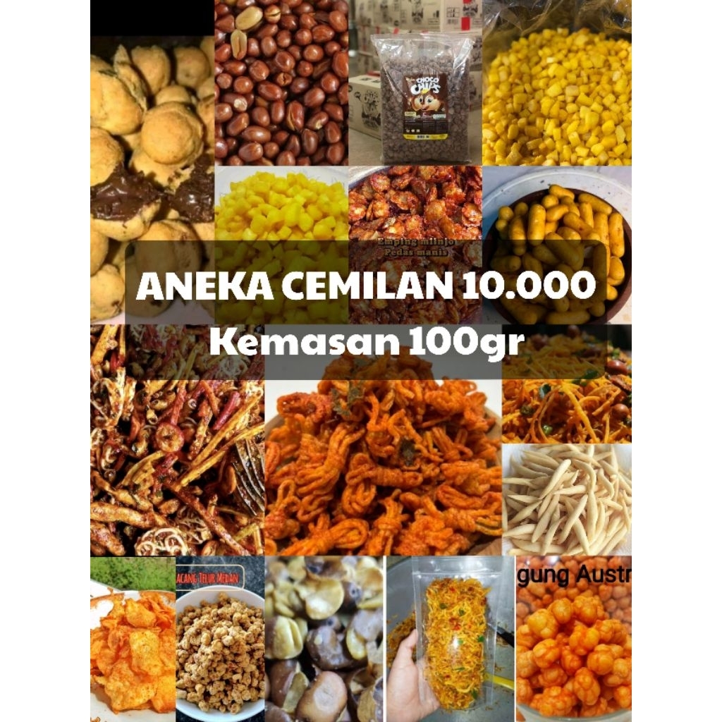 

TERLARIS PUSAT ANEKA CEMILAN SERBA 10RIBUAN TERMURAH