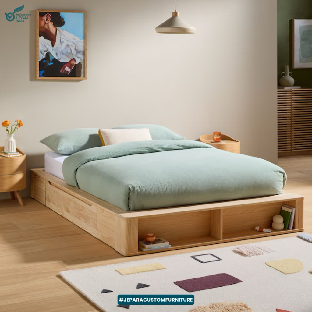 DIPAN JATI LACI TANPA SANDARAN