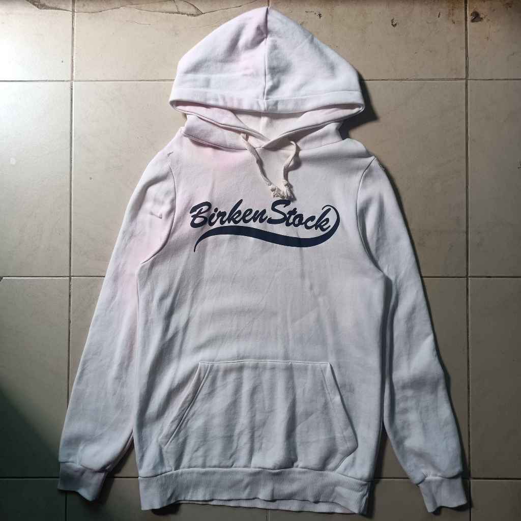 Hoodie Birkenstock Putih Second Original