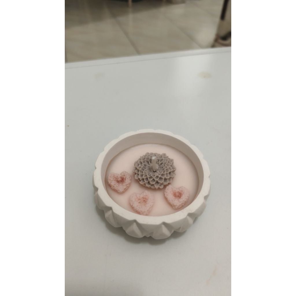 lilin aromaterapi bunga n hiasan