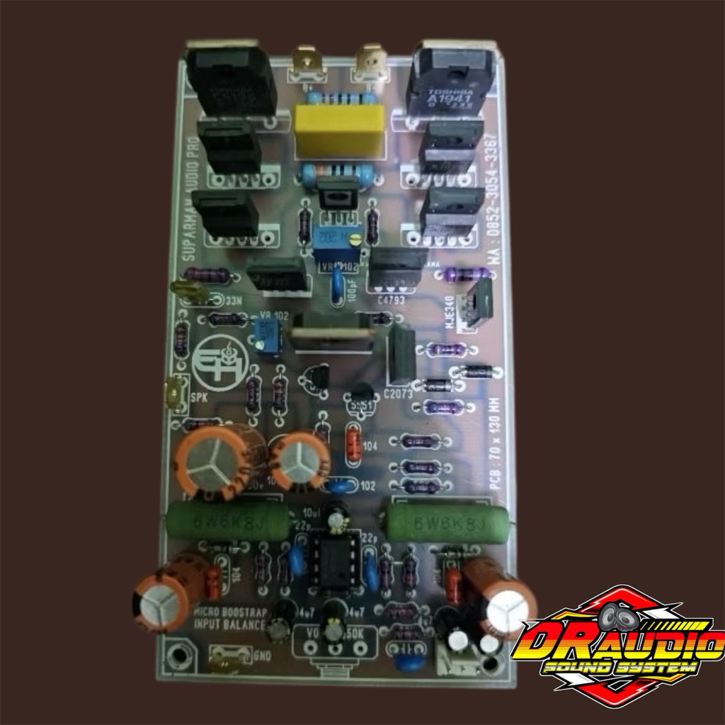 DRIVER MICRO BOOSTRAP TEF BIAS SERVO PLUS INPUT BALANCE OM BAWOR WOR MODIF LAPANGAN BERTENAGA