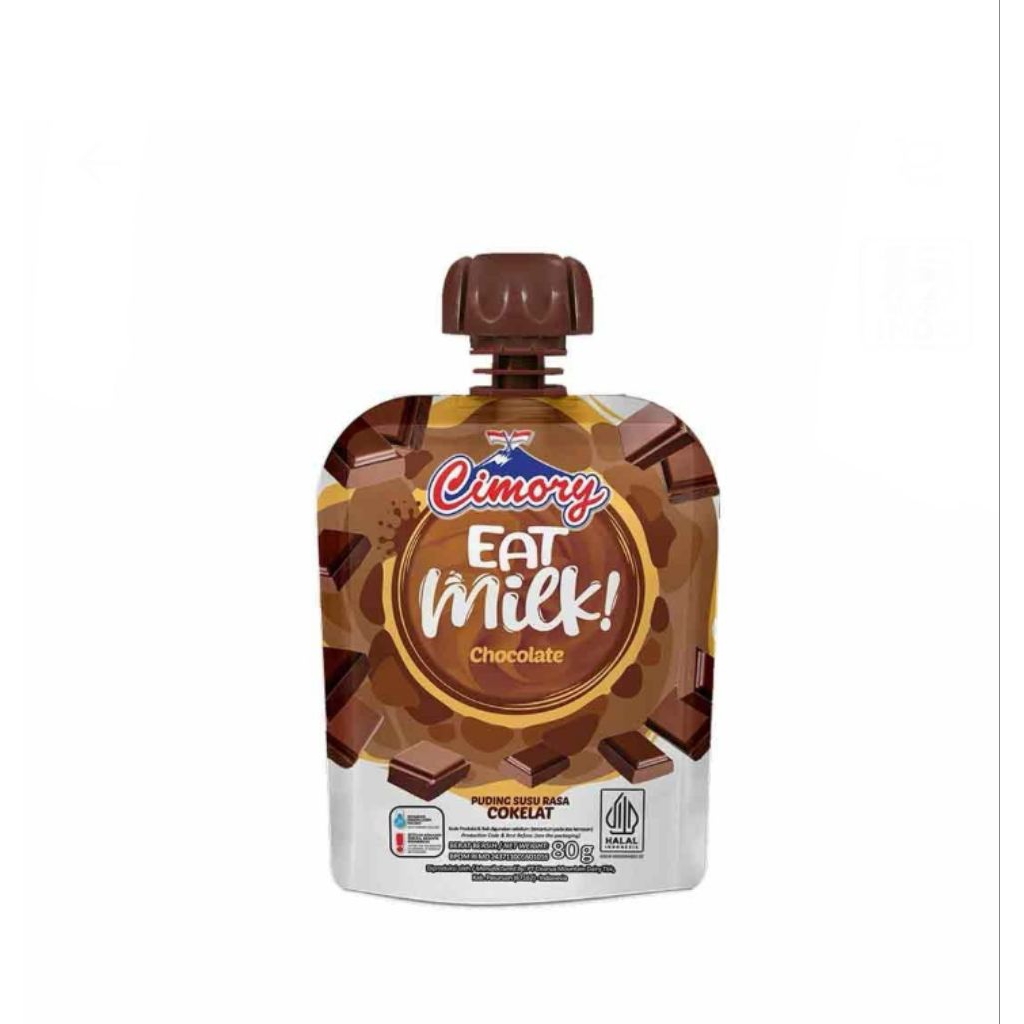 

Cimory eat milk chocolate pouch 80 gr