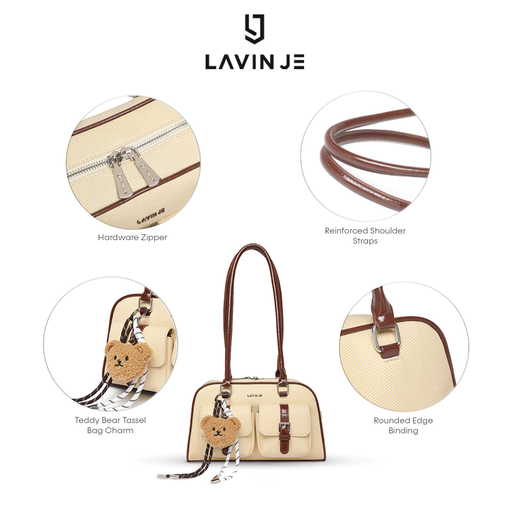 ORIGINAL LAVIN JE Tas Wanita Bag Claire Tas Selempang Elegan Tas Bahu Woman's Fashion Shoulder Bag