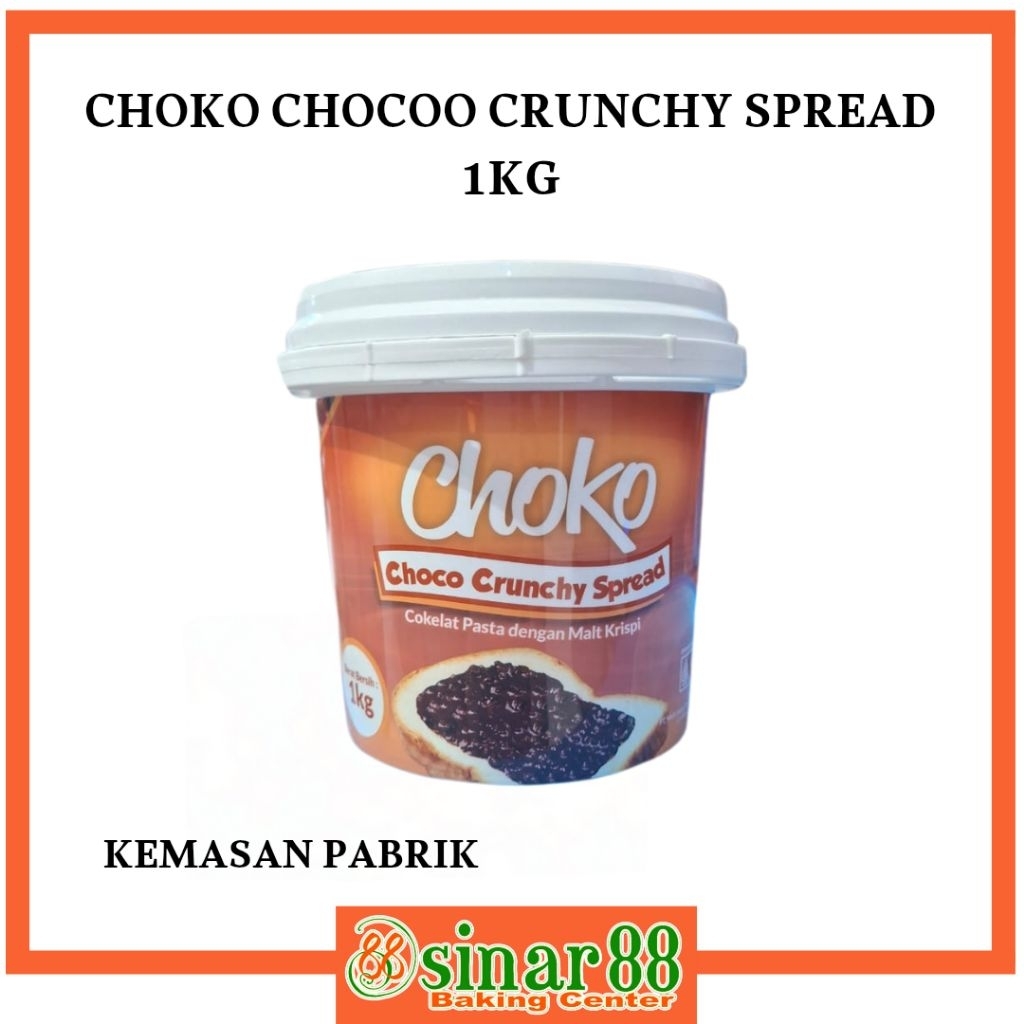 

CHOKO CHOCOO CRUNCHY SPREAD 1KG