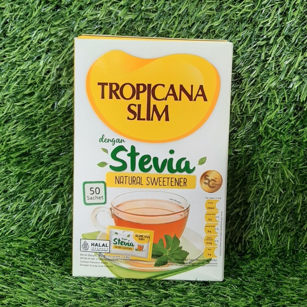 

Stevia sweetener 50 sachet tropicana