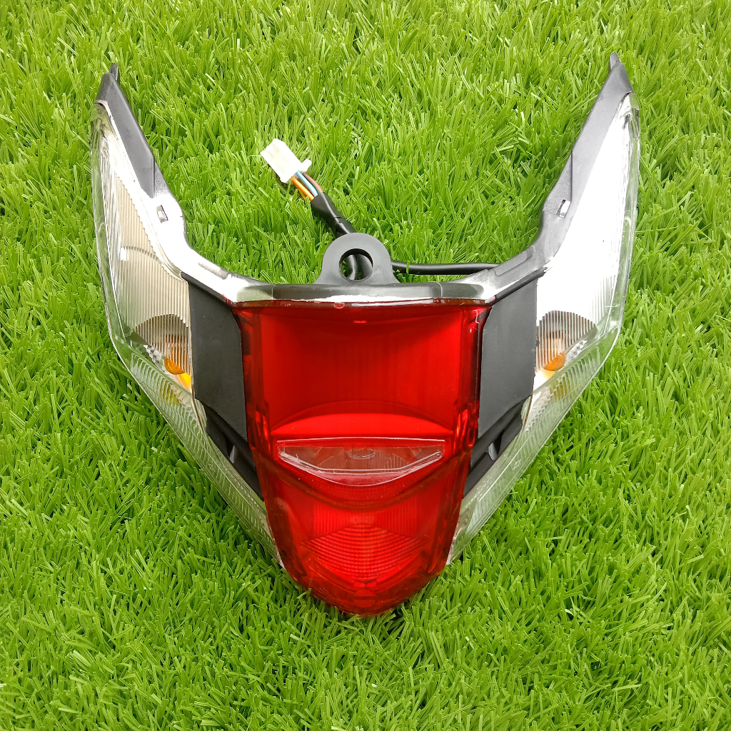 LAMPU STOP REVO ABSOLUTE + FITING LAMPU | REFLEKTOR LAMPU BELAKANG REVO ABSOLUTE REVO 110 MERK WIN