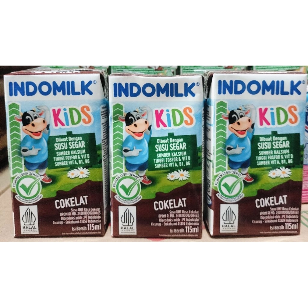 

Susu UHT INDOMILK Coklat @115ml