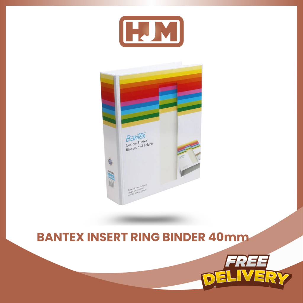 

BANTEX INSERT RING BINDER 8542