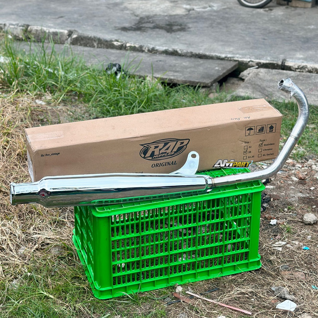 KNALPOT CORBI LEHERAN STANLISH RAP MUFFLER