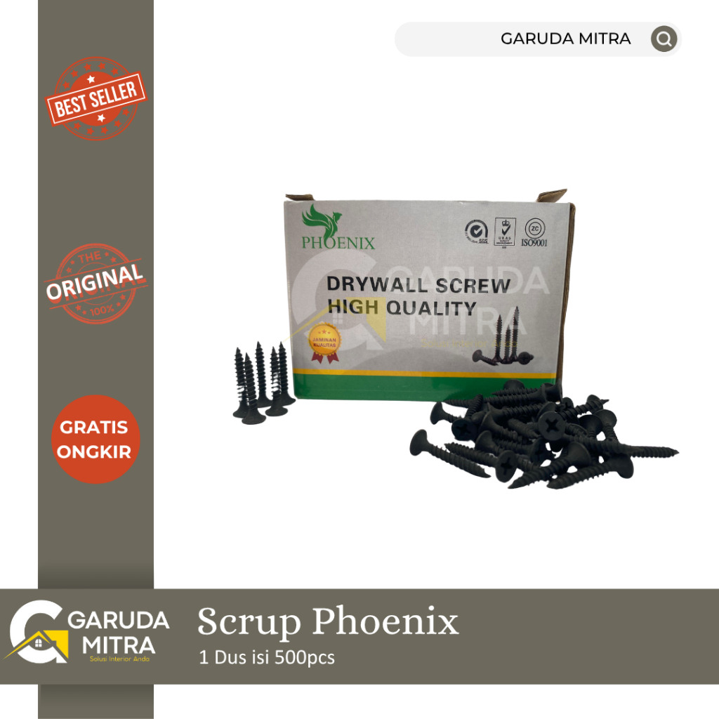 SEKRUP GYPSUM GRC PLAFON PVC - PHOENIX