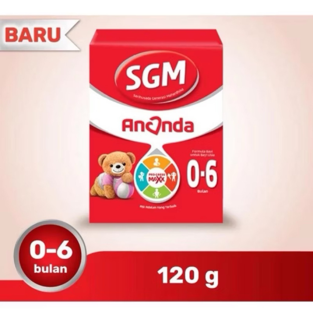 SGM ANANDA 0-6 SUSU FORMULA BAYI 120gr