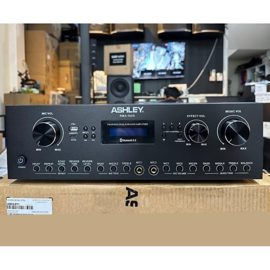 New Power Amplifier Karaoke Profesional ASHLEY RMA 500