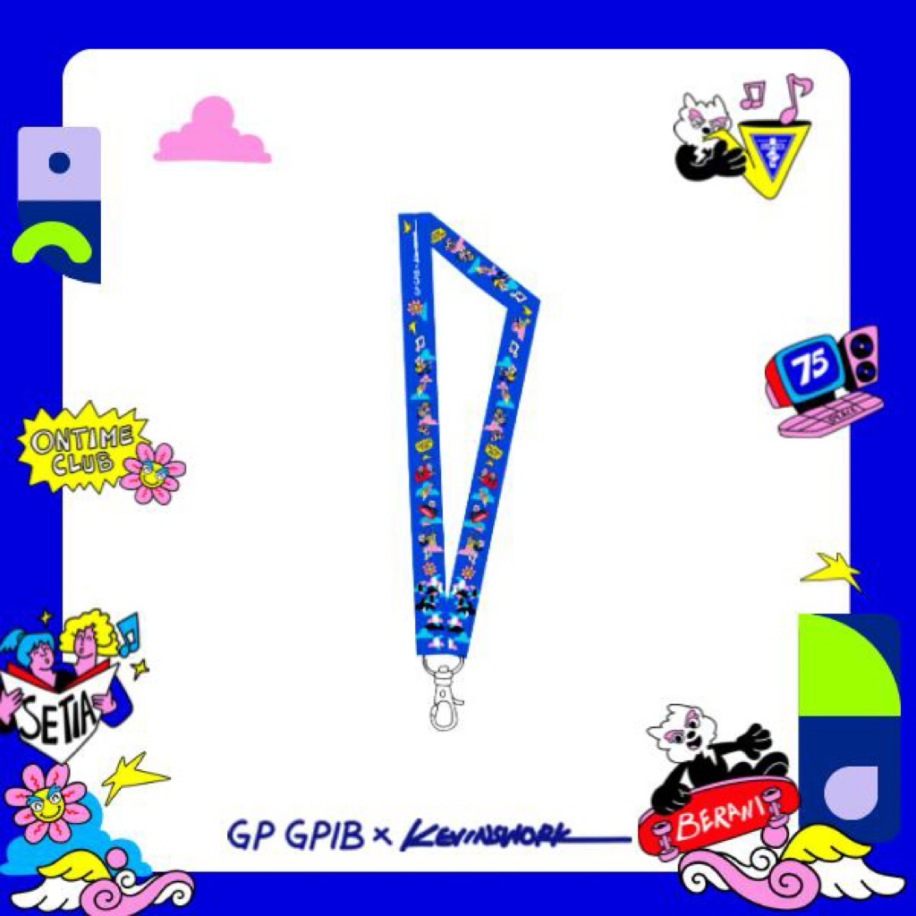 

Lanyard Spesial HUT ke-75 GP GPIB x Kevinswork (LY75)
