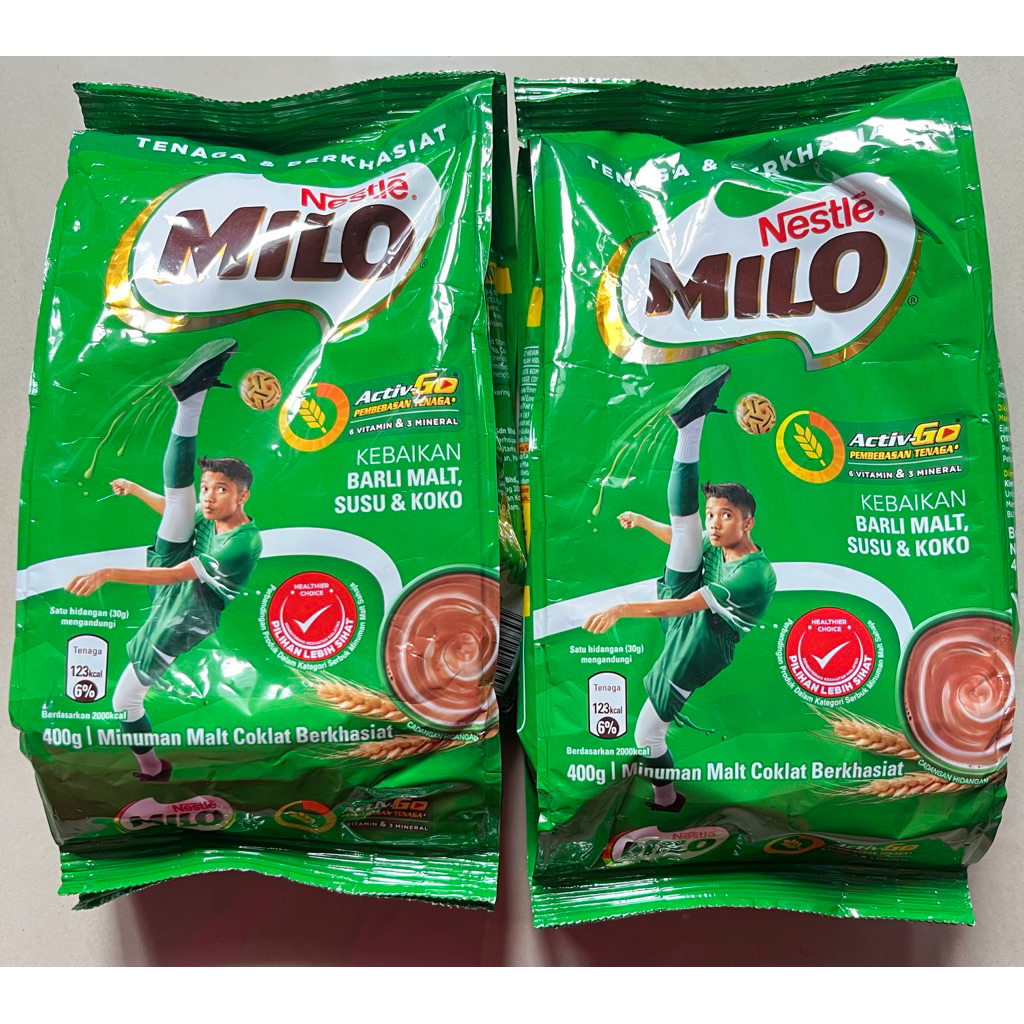 

(HALAL) Milo malaysia 400 gram ORIGINAL