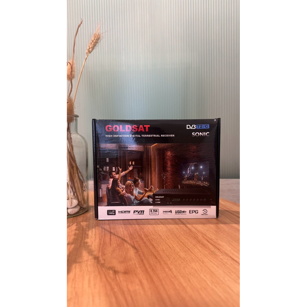 goldsat setop box antena tv