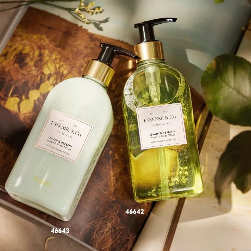 Essense&Co. Lemon & Verbena Hand & Body Wash & Body Lotion
