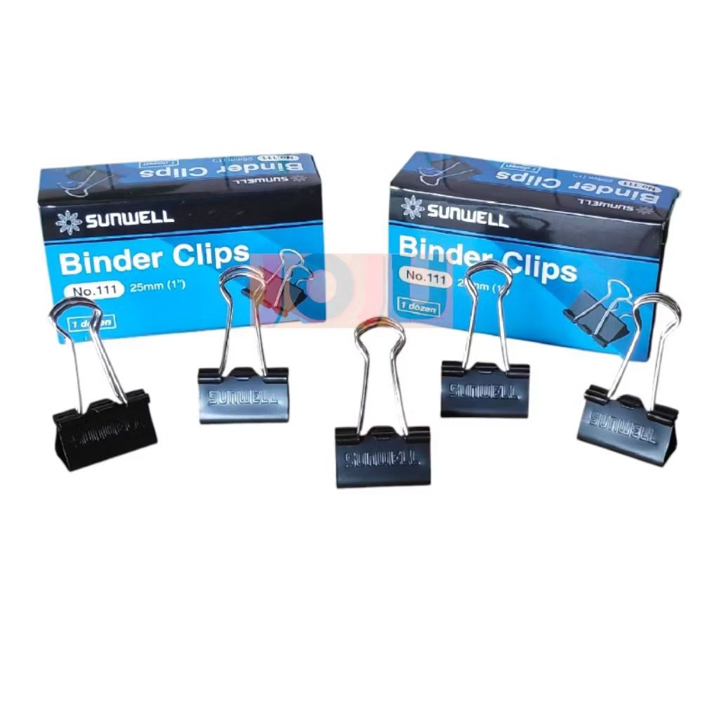 

Binder Clip No 111 Merk Sunwell (Lusin)