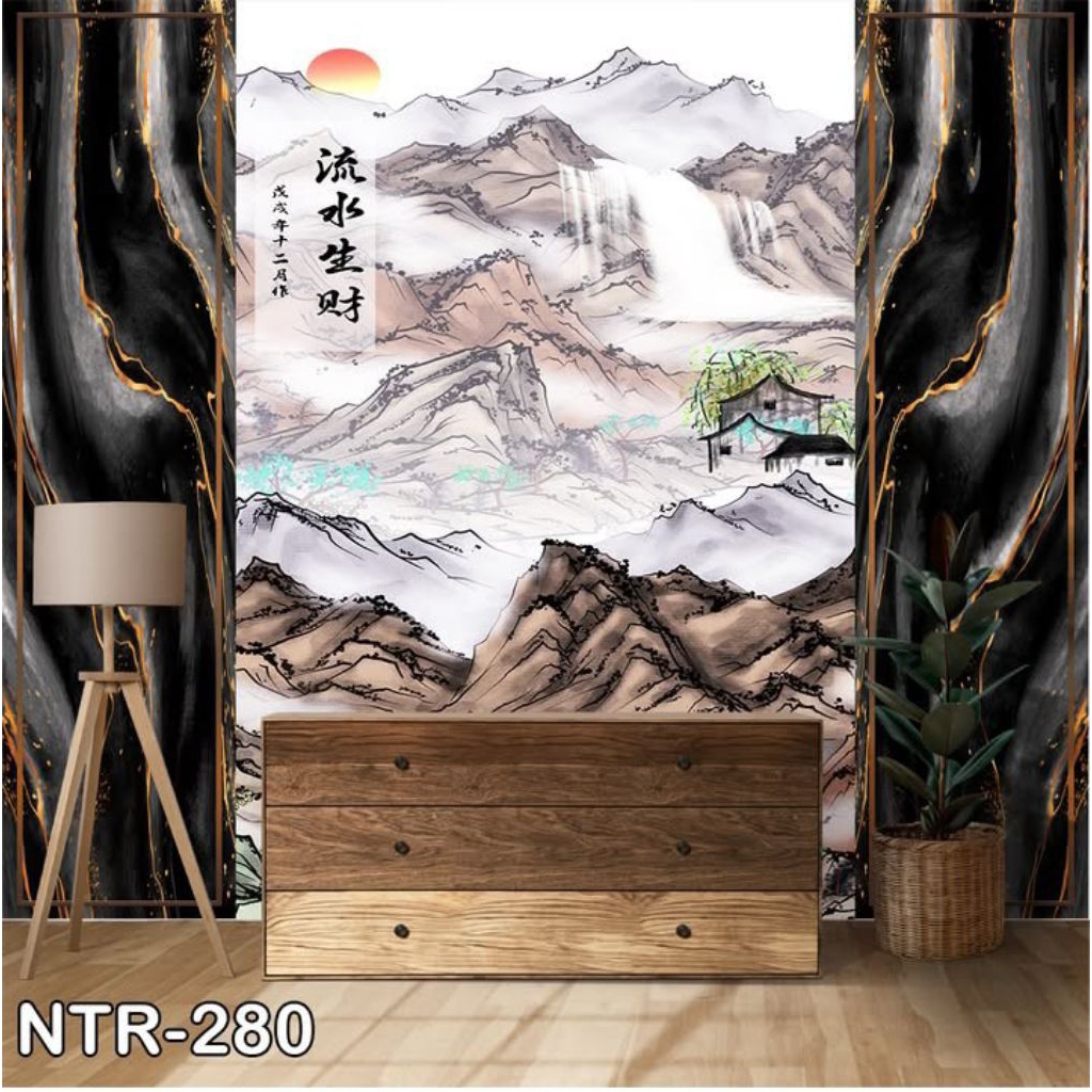 Wallpaper Dinding 3D Gunung Fuji Jepang Wallpaper Kustom 3D Gunung Fuji Jepang Mount Fuji Japan Wall