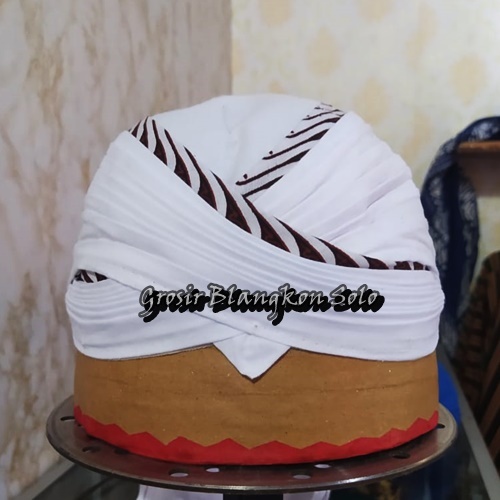 Blangkon Jogja Sunan Putih Sammurai