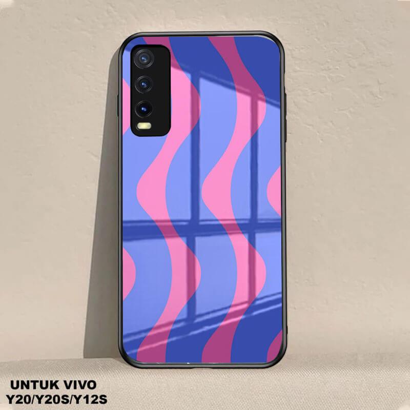 (G21) Softcase Glass Kaca For VIVO Y20 / VIVO Y20s /  VIVO Y12s TERBARU 2025 Case Hp Terbaru Anti Ai