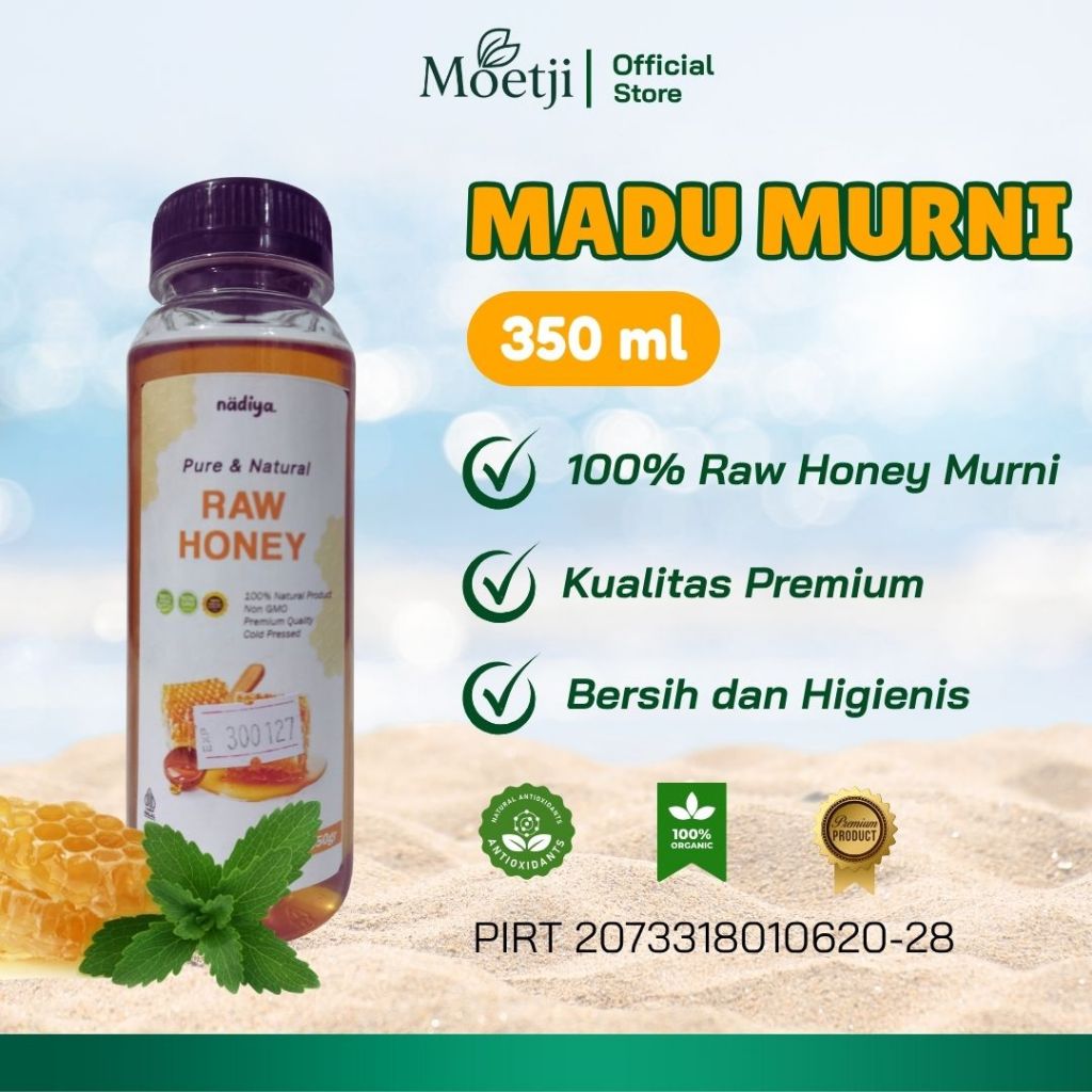

MADU MURNI ASLI 100% MULTIFLORA| RAW HONEY NATURAL ORGANIK HERBAL| DIET KUALITAS PREMIUM KESEHATAN