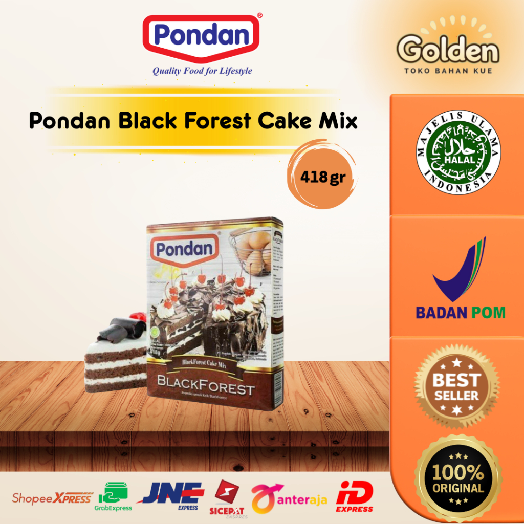 

Pondan Black Forest Cake Mix 418gr