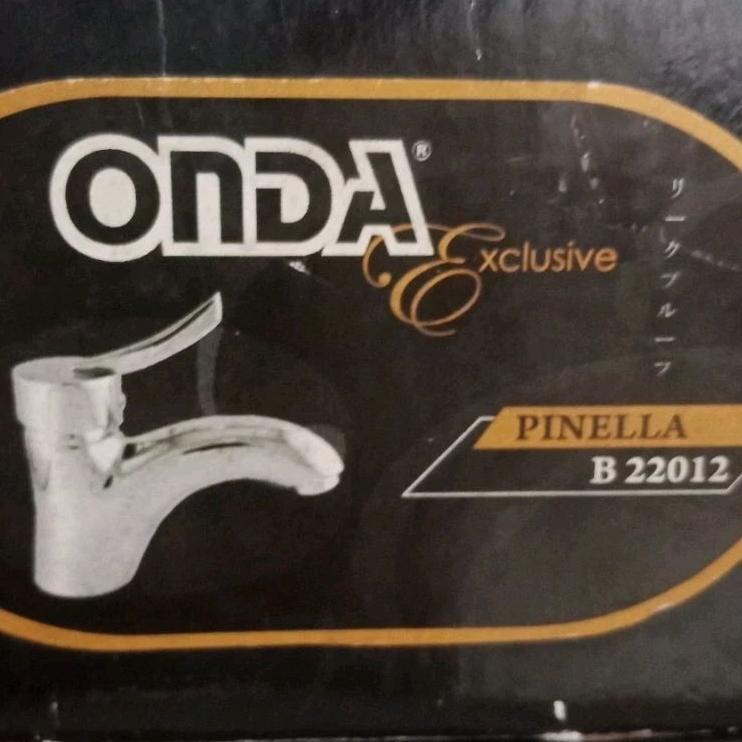 Kran Wastafel Onda B22012 (panas/dingin)/onda Exclusive