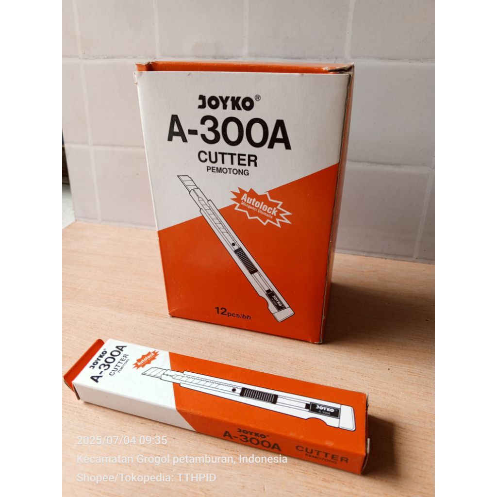 

Joyko Pisau Cuter Cutter Kecil A-300A