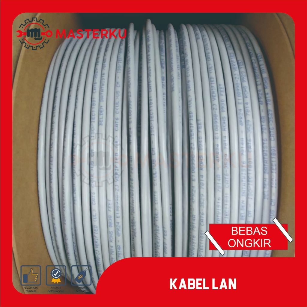 KABEL LAN UTP / KABEL LAN/KABEL JARINGAN/KABEL ETHERNET