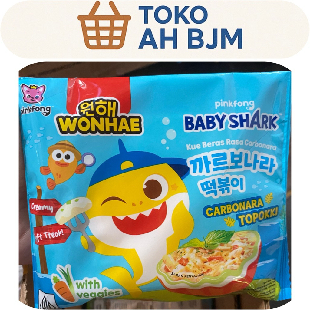 

Wonhae Topokki Kids Rasa Carbonara Instan 80 g